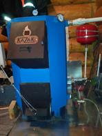 Монтаж котла Казак