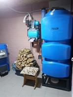 Котел Казак в теплице