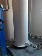 Котел Казак установка.