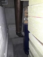 Присоединение котла Казак к дымоходу