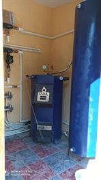 Установка котла Казак